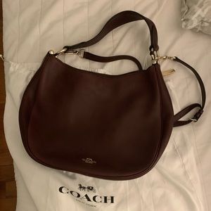 Burgundy Coach Purse